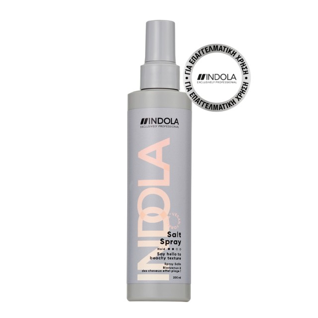 Indola Salt Hair Spray Σπρέι Μαλλιών για Φυσικό Look Παραλίας, 200ml