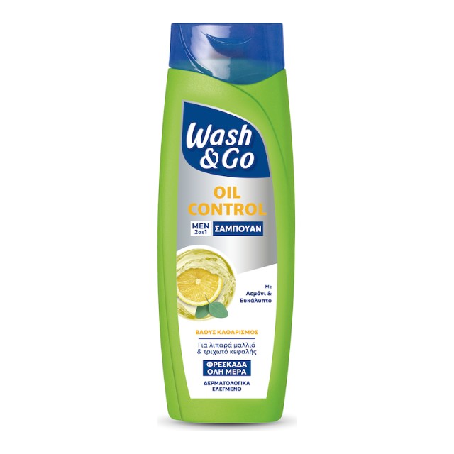 Wash & Go Herbs Σαμπουάν με Εκχυλίσματα Βοτάνων 360 ml