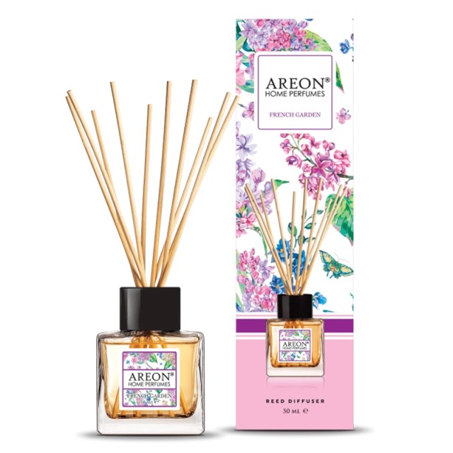 Areon Botanic French Garden, Αρωματικά Στικς Χώρου, 50ml