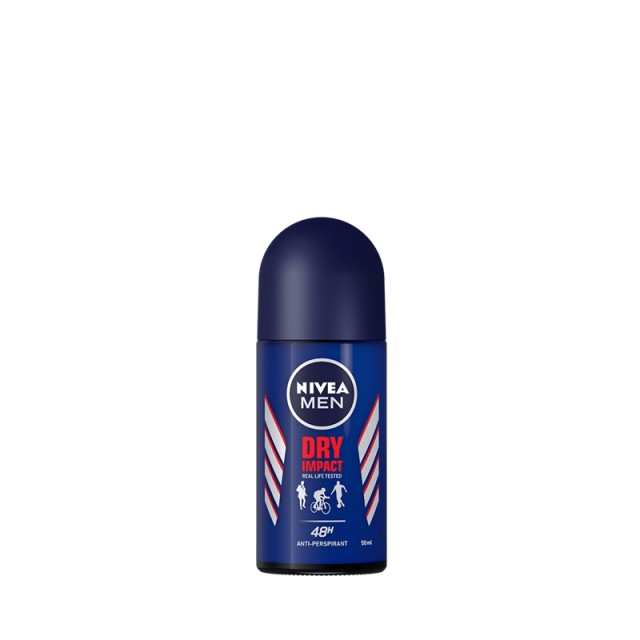 Nivea Men Dry Impact 48h, Αποσμητικό Roll on 50ml