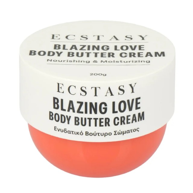 Ecstasy Body Butter Blazing Love, Eνυδατικό Βούτυρο Σώματος, 200gr