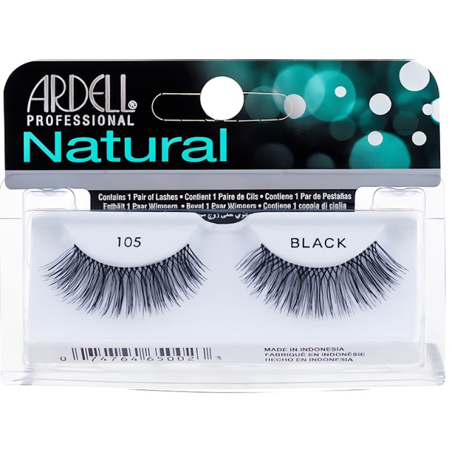 Ardell Natural Lash 105 Black, Τεχνητές Βλεφαρίδες