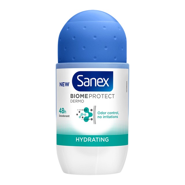 Sanex Dermo Biome Protect Hydrating, Αποσμητικό Roll on, 50ml