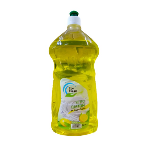 Eco Clean Υγρό Πιάτων Λεμόνι, 1,5 lt