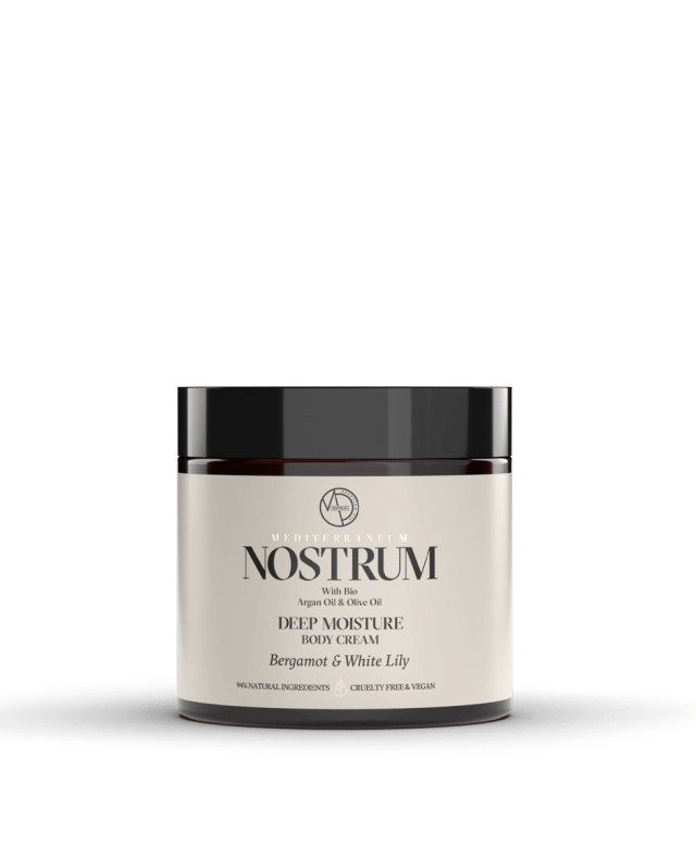Nostrum Deep Moisture Body Cream Bergamot & White Lily, 200ml