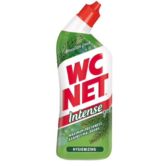 Wc Net Intense Gel Mountain Fresh, Gel Καθαρισμού Λεκάνης, 750ml