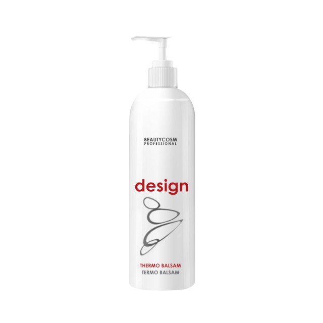 Beautycosm Professional Thermo Balsam Design, Κρέμα Προστασίας Μαλλιών από τη Θερμότητα, 200 ml