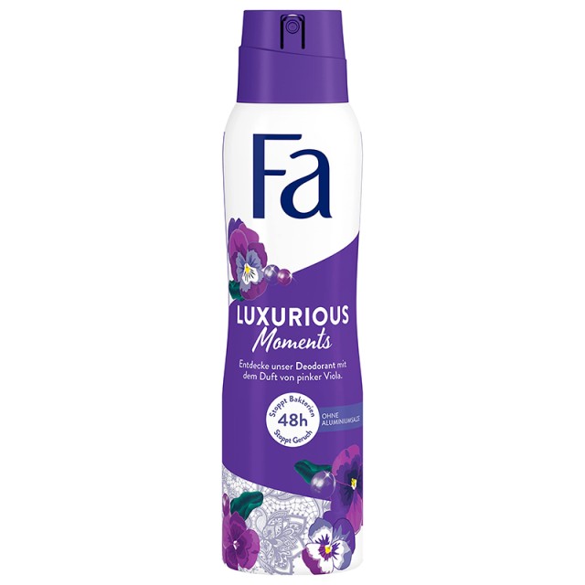 Fa Luxurious Moments Deo Spray, Αποσμητικό Σπρέι 150ml