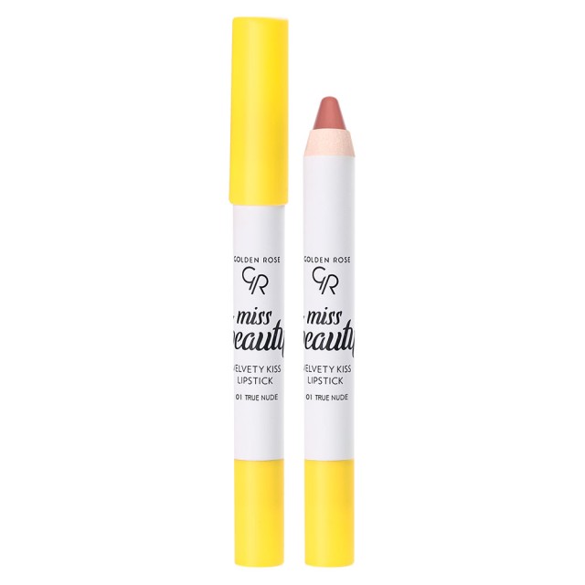 Golden Rose Miss Beauty Velvety Kiss Lipstick 01 3Gr