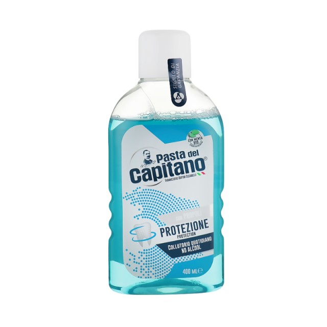 Pasta del Capitano Mouthwash with Protective Function, Στοματικό Διάλυμα για την Προστασία των Ούλων, 400ml