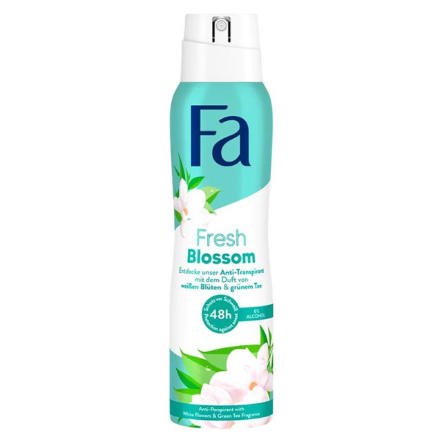 Fa Fresh Blossom 0% Alcohol, Αποσμητικό Σπρέι 150ml