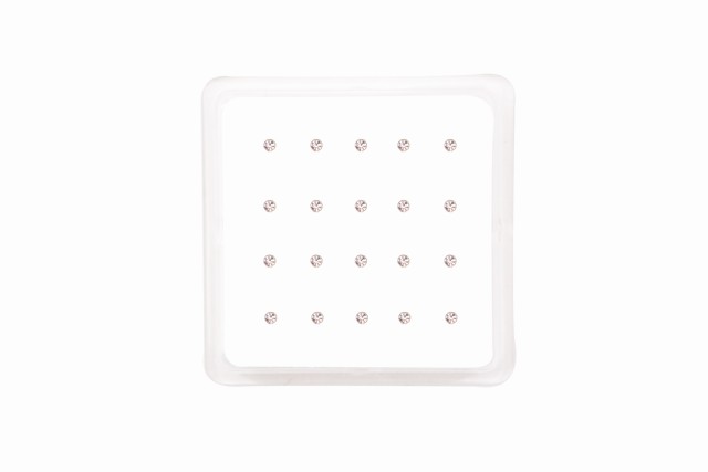 Ro Accessories Σκουλαρίκι μύτης Silver 925 glue type 2 mm