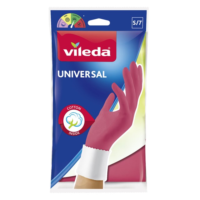Vileda Γάντια Οικιακής Χρήσης Universal Small