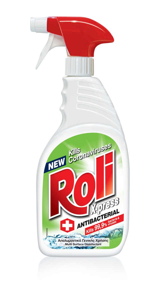 Roli XPRESS ANTIBACTERIALTERIAL SPRAY ΓΕΝΙΚΗΣ ΧΡΗΣΗΣ 700ml