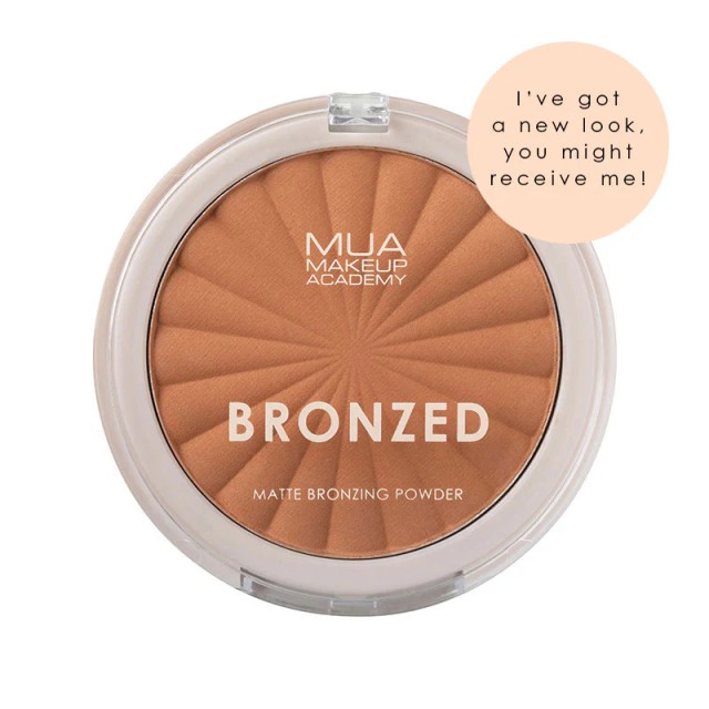 MUA Bronzed Matte Powder Solar #100, 11gr