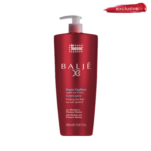 Technique Baljé Shampoo Purificante, Σαμπουάν Αντιπυτιριδικό, 2x1000ml, 1+1 ΔΩΡΟ