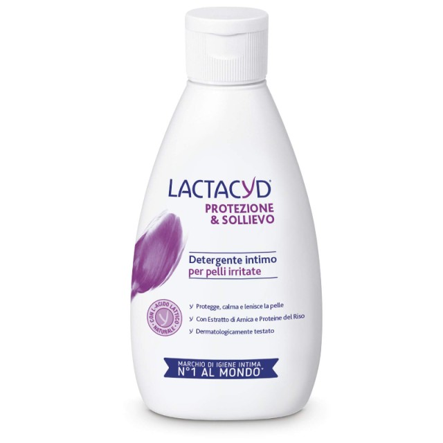 Lactacyd Protezione & Sollievo Υγρό Καθαρισμού για την Ευαίσθητη Περιοχή 200ml