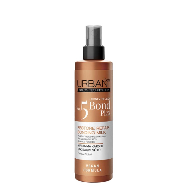 Urban Care No. 5 Bond Plex Hair Care Milk, Γαλάκτωμα Εντατικής Περιποίησης Μαλλιών για Θρέψη & Ενδυνάμωση, 200ml