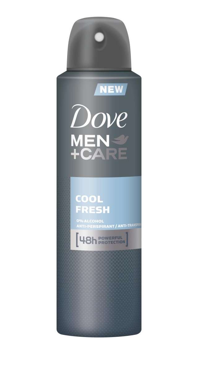 Dove Men+Care Cool Fresh, Ανδρικό Αποσμητικό Σπρέι, 150ml