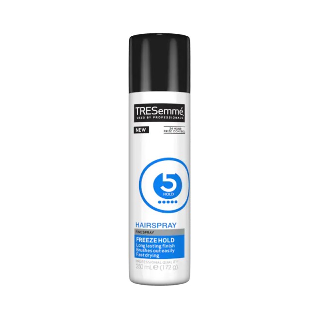 TRESemmé Freeze Hold Hairspray, Λακ Μαλλιών για Πολύ Δυνατό Κράτημα, 250ml