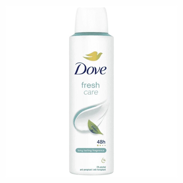 Dove Αποσμητικό Spray Fresh Touch, 150ml