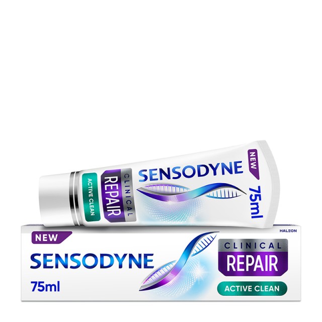 Sensdyne Clinical Repair White, Οδοντόκρεμα για Αναδόμηση των Ευαίσθητων Δοντιών, 75ml