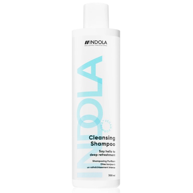 Indola Cleansing Shampoo, Σαμπουάν για Βαθύ Καθαρισμό, 300ml