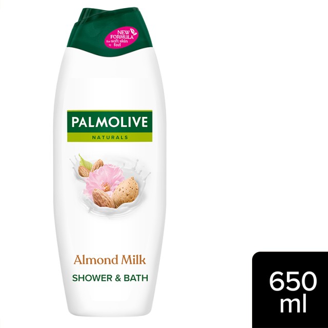 Palmolive Naturals Γάλα & Aμύγδαλο Αφρόλουτρο 650ml