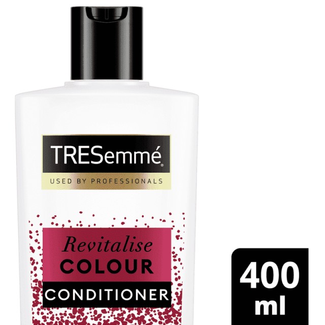 TRESemmé Color Revitalise Conditioner Κρέμα Μαλλιών με Ιβίσκο &  Φίλτρο UV για Bαμμένα Μαλλιά, 400ml
