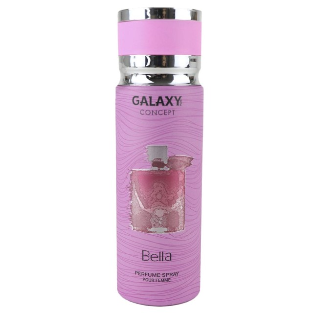 Galaxy Plus Concept Bella Perfume Spray Pour Femme, Αποσμητικό Σπρέι για Γυναίκες, 200ml