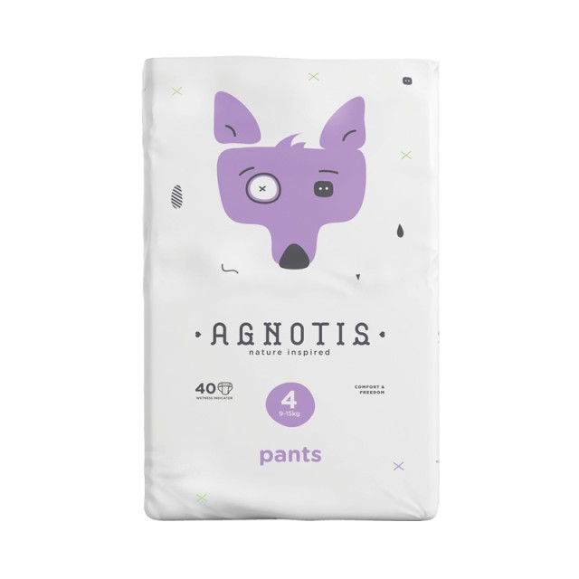 Agnotis Πάνες Βρακάκι Νο4 (9-15kg), 40τμχ