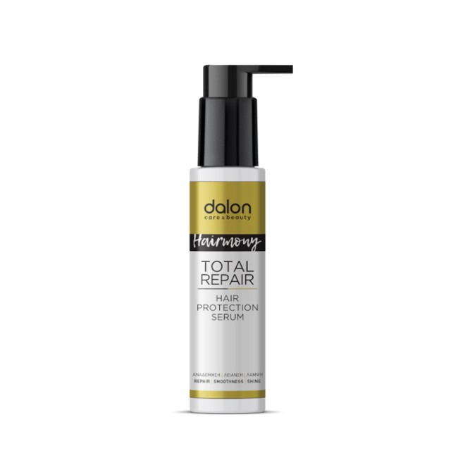 Dalon Hairmony Total Repair Hair Protection Serum, Ορός Μαλλιών για Αναδόμηση, Λείανση & Λάμψη, 100ml
