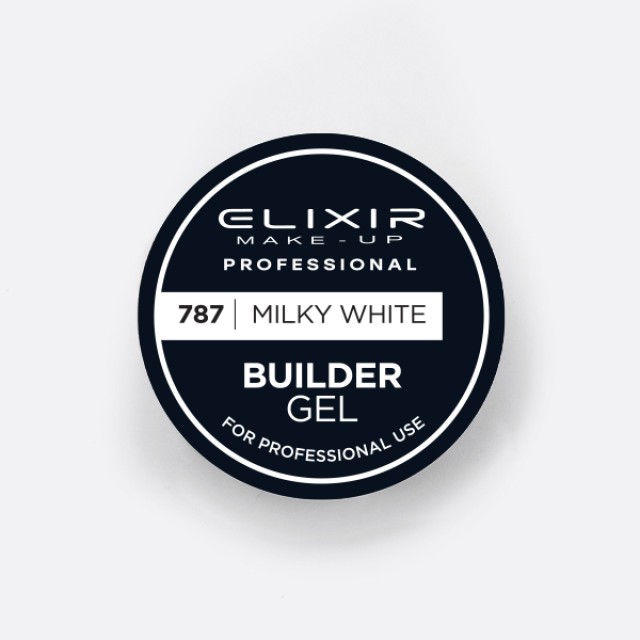 Elixir Milky White Builder Gel #787 - 30gr