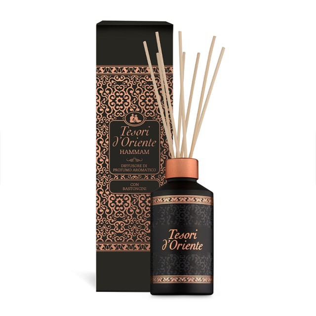 Tesori dOriente Hammam Aromatic Sticks Diffuser, Αρωματικά Στικς Χώρου, 200ml