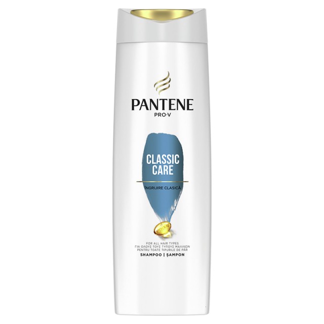Pantene Classic Clean Shampoo, Σαμπουάν για Κανονικά Μαλλιά, 360ml