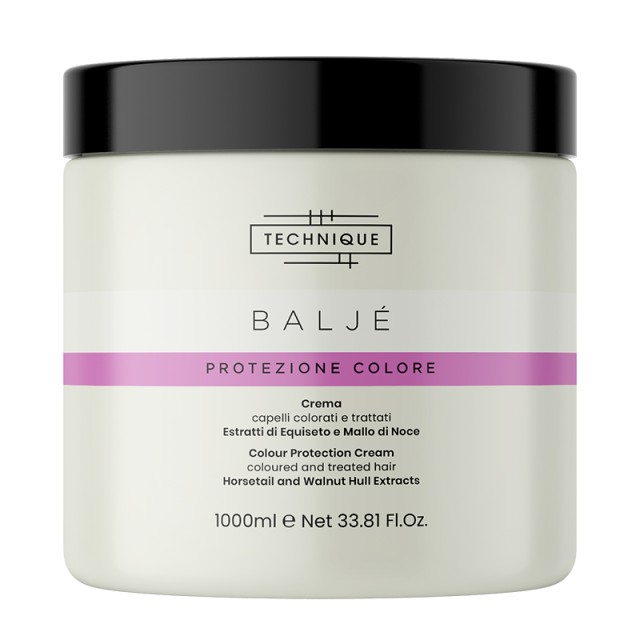 Technique Baljé Colour Protection Cream with Horsetail & Walnut Hull Extracts, Κρέμα Μαλλιών για Βαμμένα & με Ανταύγειες Μαλλιά, 1000ml