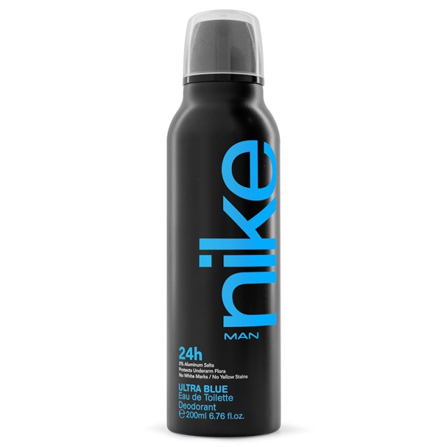 Nike Ultra Blue Eau de Toilette Deo Spray, Αποσμητικό Σπρέι Σώματος 200ml