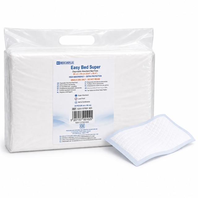 Easy Bed Super Απορροφητικά Υποσέντονα 60x90cm, 25τεμ.