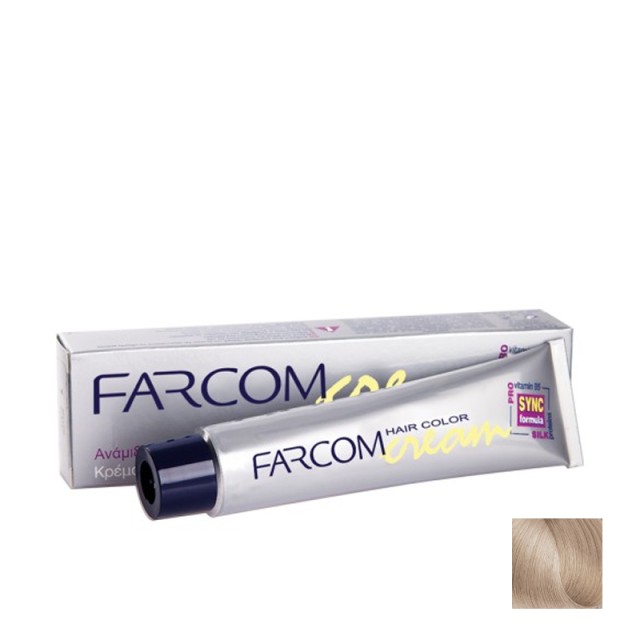 Farcom No 231 Πολύ Φωτεινό  Ξάνθο Περλέ Σαντρέ Μόνιμη Βαφή Μαλλιών με Πρωτεΐνες Μεταξιού & Προβιταμίνη Β5, 60ml