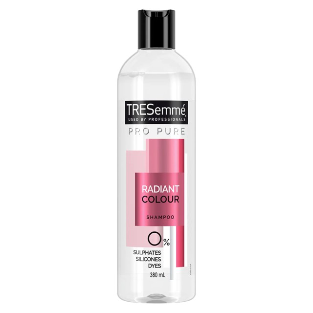 Tresemme Pro Pure Radiant Colour Shampoo, Σαμπουάν για Βαμμένα Μαλλιά, 380ml