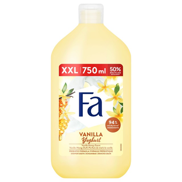 Fa Yoghurt & Vanilla Honey, Αφρόλουτρο, 750ml