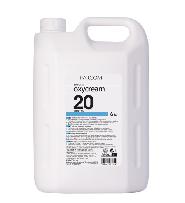 Farcom Oxycream 20o, Μπιτόνι, 3500ml