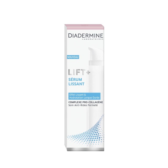 Diadermine Lift+ Hydra Serum, Ενυδατικός Αντιρυτιδικός ορός προσώπου και ντεκολτέ, για όλους τους τύπους δέρματος, 40ml