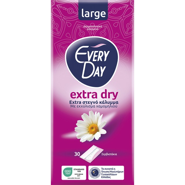 EveryDay Extra Dry Σερβιετάκια Normal 30 τεμ.