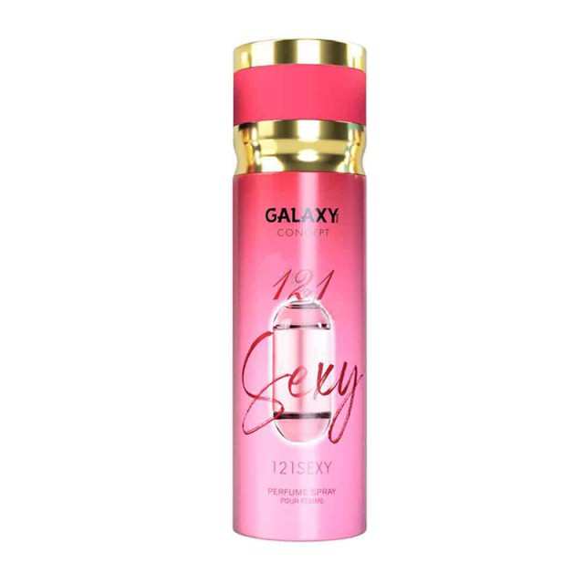 Galaxy Plus Concept 121 Sexy Perfume Spray Pour Femme, Αποσμητικό Σπρέι για Γυναίκες, 200ml