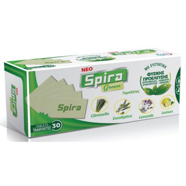 Spira Green  Εντομοαπωθητικές Ταμπλέτες, 30τεμ