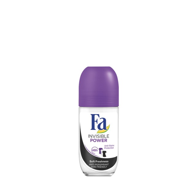 Fa Invisible Power, Γυναικείο Αποσμητικό Roll on, 50ml