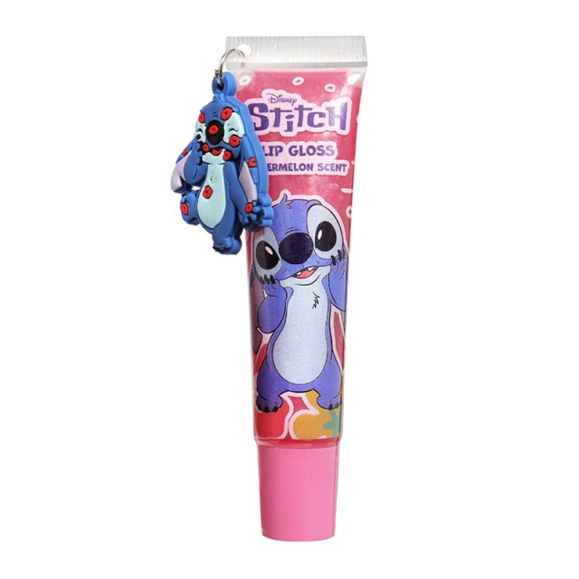 Air-Val Disney Stitch Lip Gloss Χειλιών Pink με Άρωμα Καρπούζι & Charm 13ml