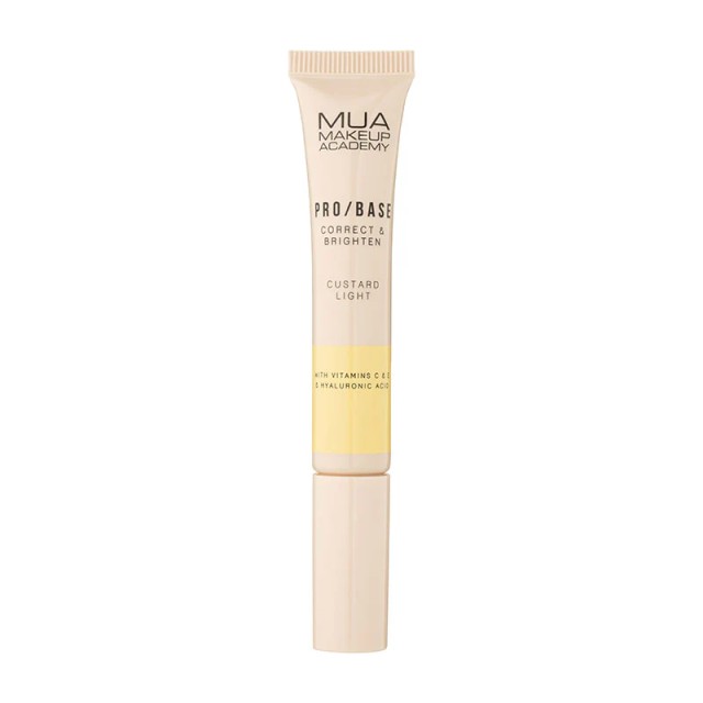 MUA Pro / Base Correct & Brighten Custard Light, 10g