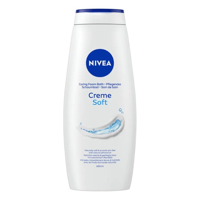 Nivea Creme Soft Foam Bath, Αφρόλουτρο 650ml